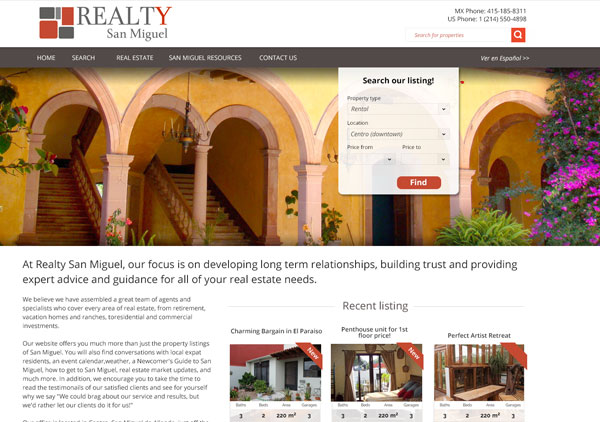 Reality San miguel project